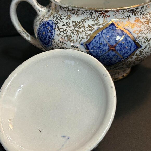 Very Rare Fenton Osaka sugar bowl from 1910- great condition - Picture 6 of 11